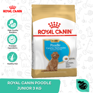 Royal Canin Poodle Puppy Dry Dog Food Makanan Anak Anjing 3kg