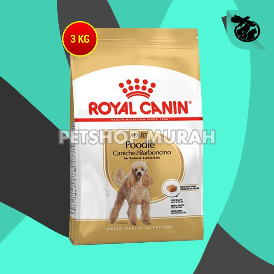 Royal Canin Poodle Adult Dry Dog Food Makanan Anjing Dewasa 3kg - Image 2