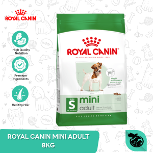Royal Canin Mini Adult Dry Dog Food Makanan Anjing Dewasa 8kg