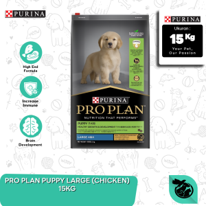 Makanan Anjing Pro Plan Large Puppy 15Kg Dog Food Junior Dry Food