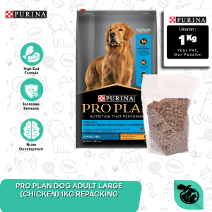 PRO PLAN Makanan Anjing Dewasa ADULT LARGE CHICKEN 1 KG REPACKING
