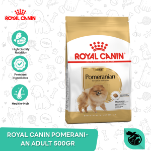 Royal Canin Pomeranian Adult Dry Dog Food Makanan Anjing Dewasa 500gr