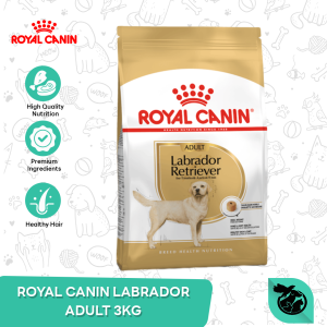 Royal Canin Labrador Adult Dry Dog Food Makanan Anjing Dewasa 3kg