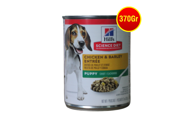 Science Diet Puppy Chicken Barley Dog food Makanan Anak anjing 370 Gr