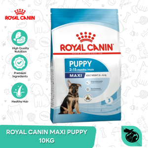 Royal Canin Maxi Puppy Dry Dog Food Makanan Anak Anjing 10kg