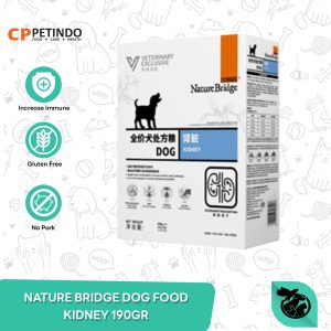 Makanan Anjing Nature Bridge Kidney Dog Food 190 Gram