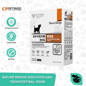 Makanan Anjing Basah Nature Bridge Gastrointestinal Dog Food 190 Gram