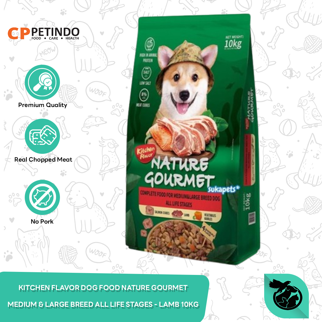 Kitchen Flavor Nature Gourmet Lamb All Life Stages Dog Food 8KG