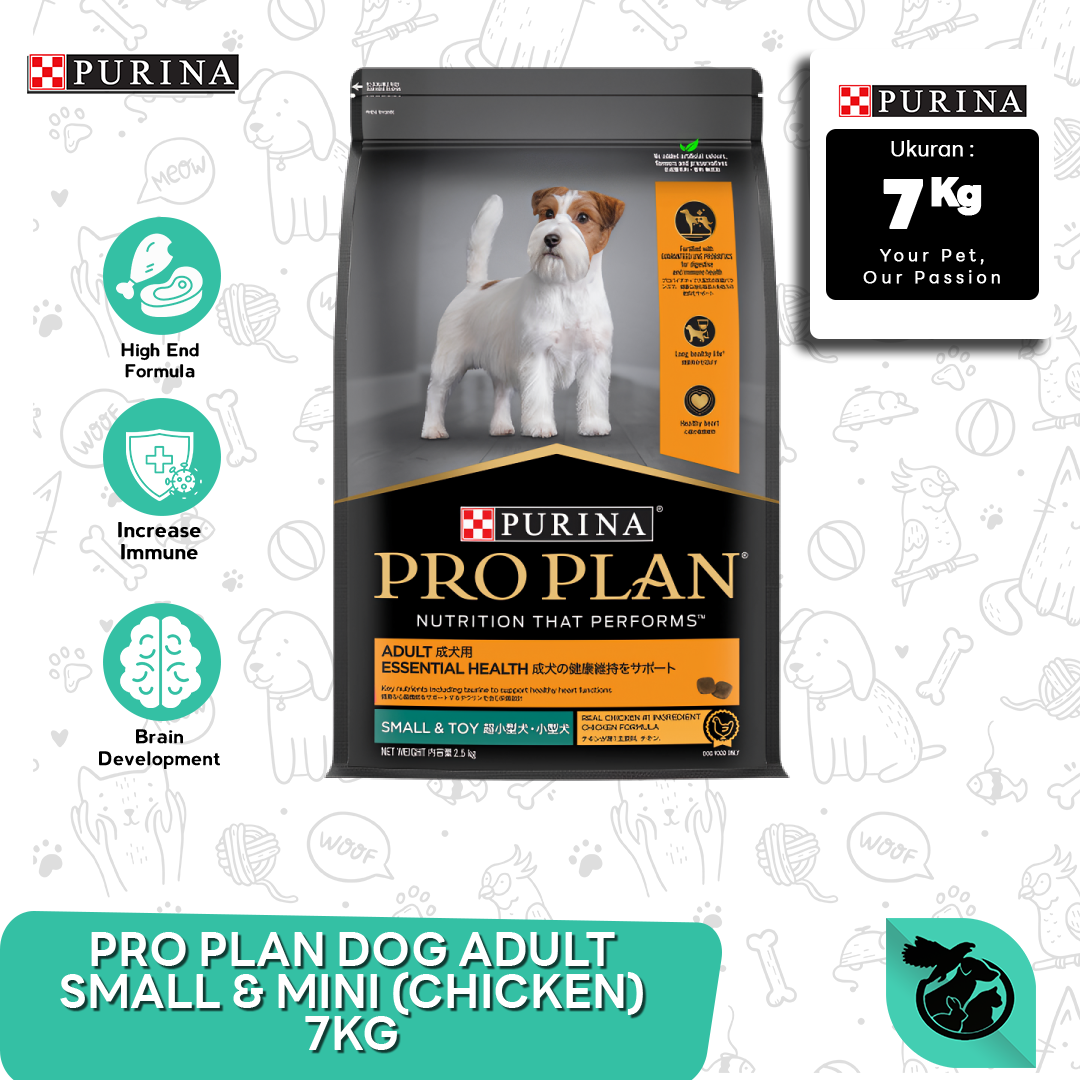 Pro Plan Small Mini Dog Adult Chicken Makanan Anjing 7 Kg