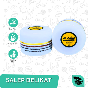 Salep hewan kucing DE LIKAT obat cream DELIKAT jamur kulit infeksi