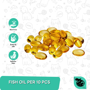 Minyak Ikan Fish Oil Hewan Tunghai Tung Hai Per 10 Butir Vitamin Bulu