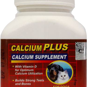 Calcium Plus Kalsium Anjing Kucing Hamil Menyusui Vitamin Suplemen