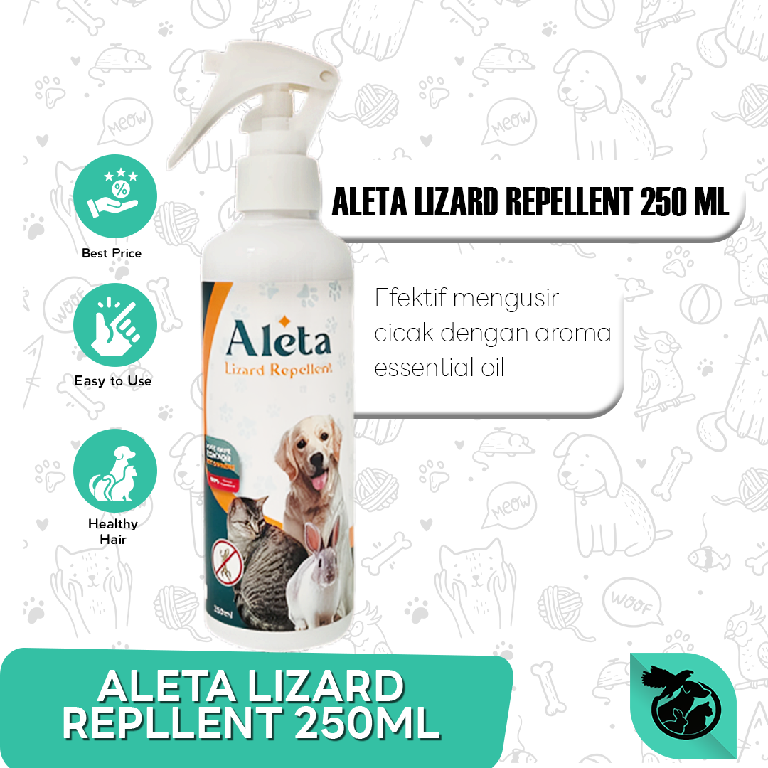 Aleta Lizard Repllent Spray Cairan Pengusir Racun Cicak Semprot 250 ML