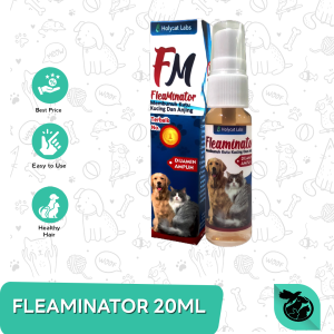Obat Tetes Kutu Kucing Anjing Flea Minator Cat dog 20ML