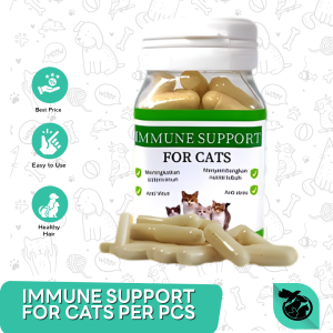 Vitamin Daya Tahan Tubuh Suplemen Kucing Immune Support Cat 1 PCS