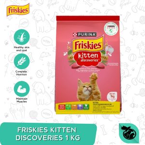 Friskies Kitten Discoveries Dry Cat Food Makanan Anak Kucing 1kg