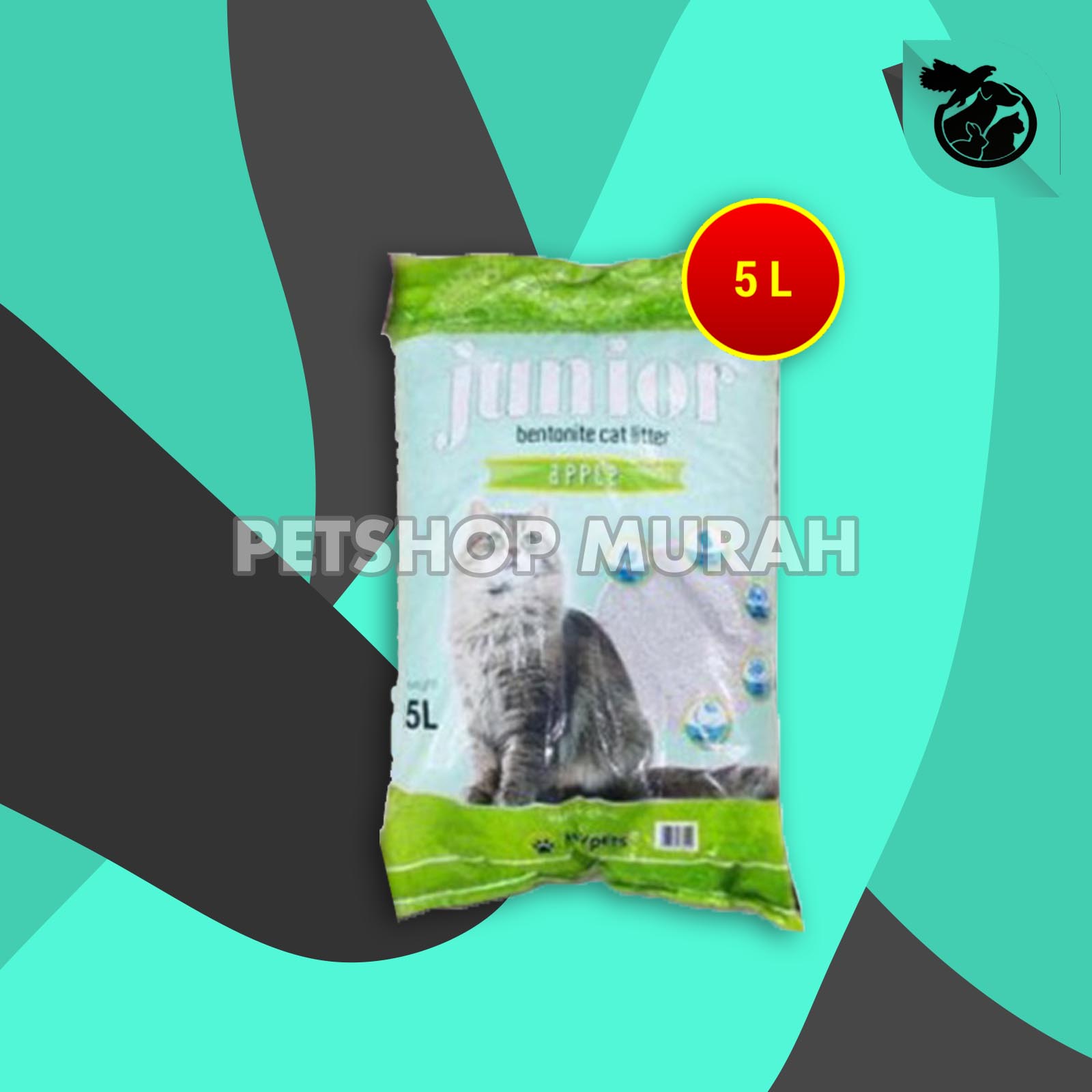 Pasir Kucing Gumpal Wangi Junior 5 Litter Clumping Non Cub n Kit - Image 7