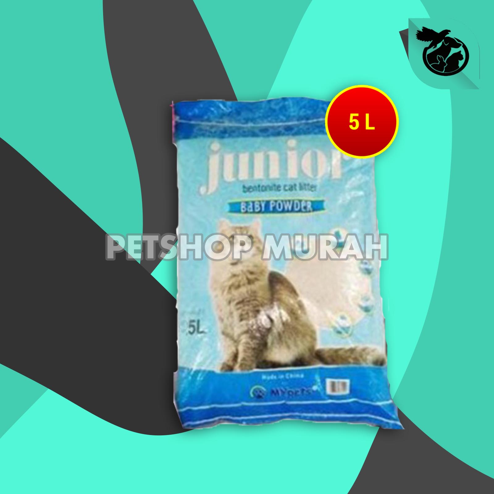 Pasir Kucing Gumpal Wangi Junior 5 Litter Clumping Non Cub n Kit - Image 6