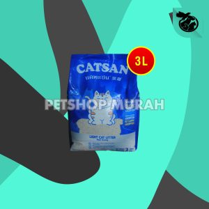 Pasir Kucing Gumpal CatSan Cat San 3 Litter