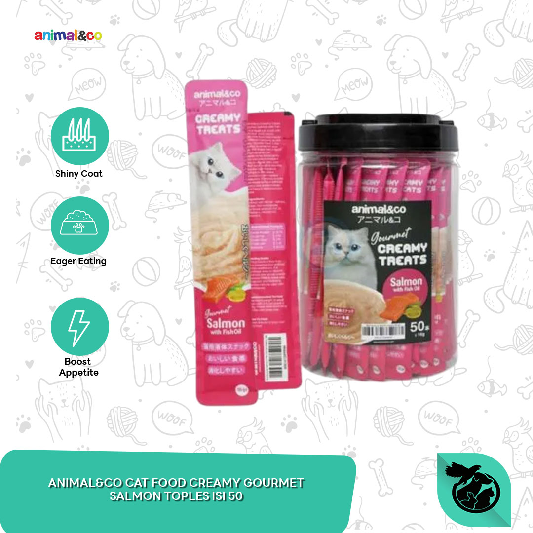 Animal&CO creamy treats snack kucing Isi 50 Pcs - Image 2