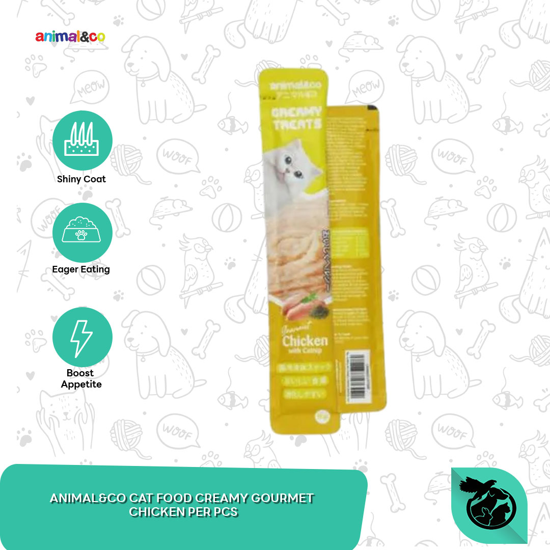 Animal&CO creamy treats snack kucing Per PCS