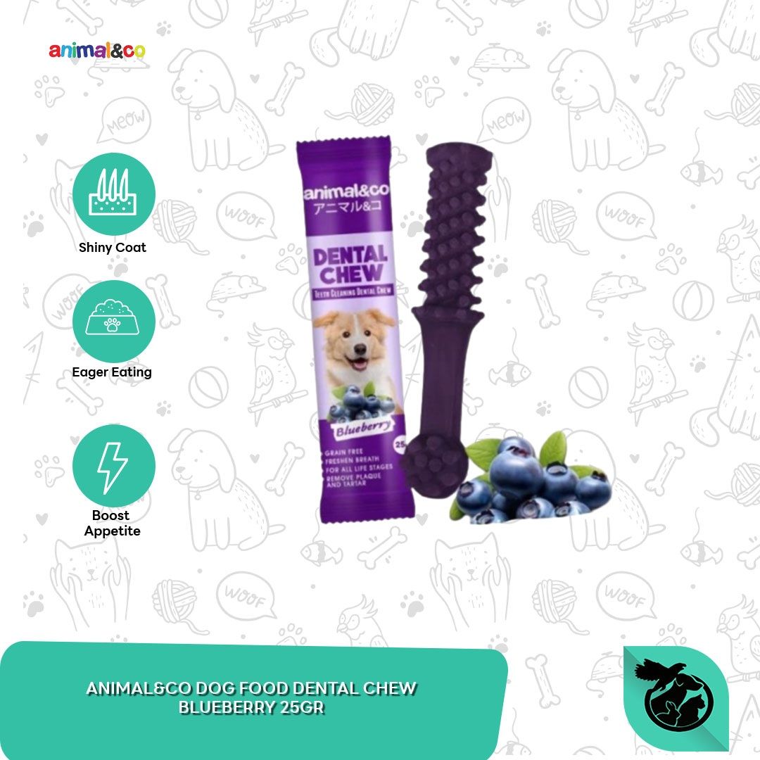 Animal&Co Dental Chew Snack Anjing Pembersih Gigi Penghilang Bau Mulut 25 Gram - Image 2
