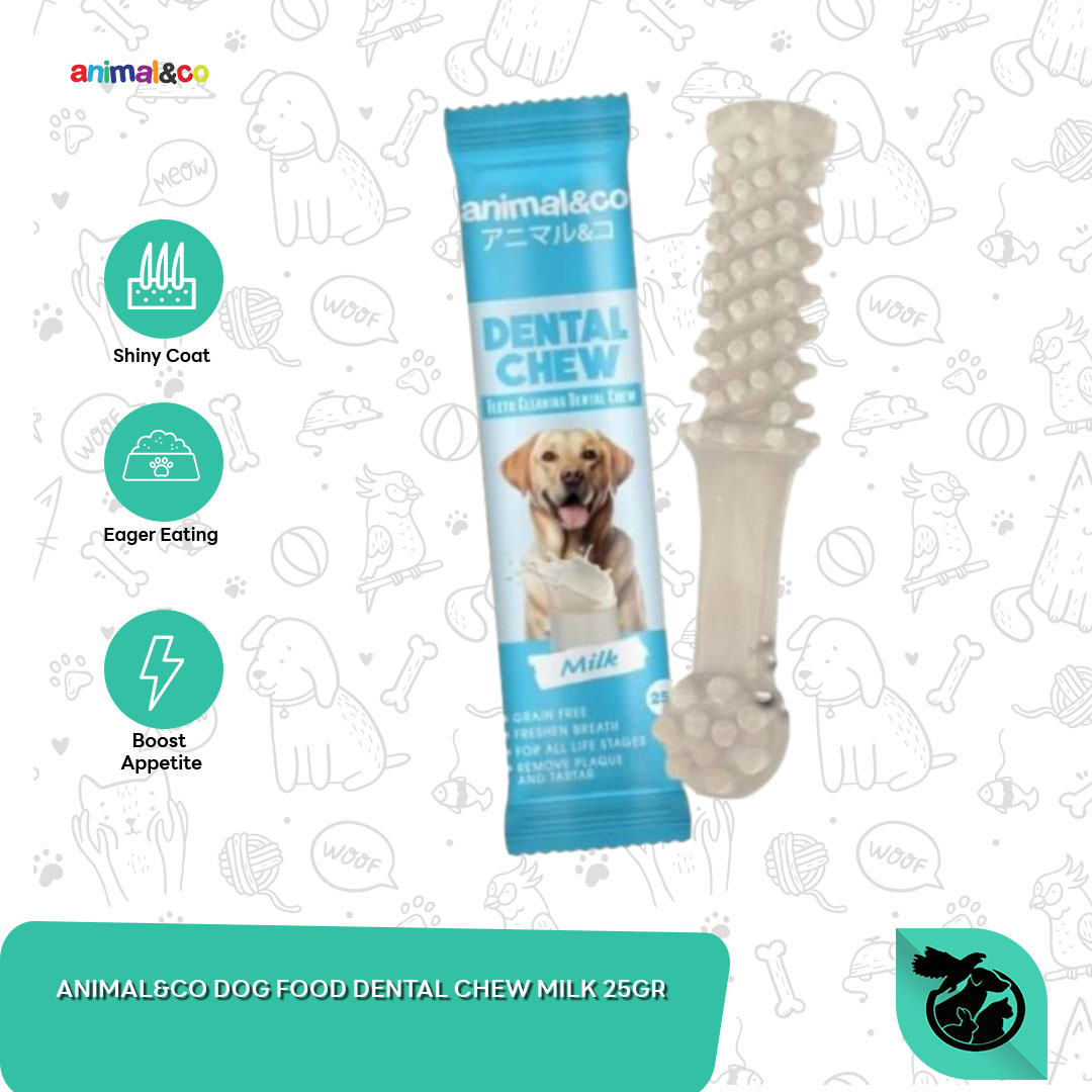 Animal&Co Dental Chew Snack Anjing Pembersih Gigi Penghilang Bau Mulut 25 Gram - Image 5
