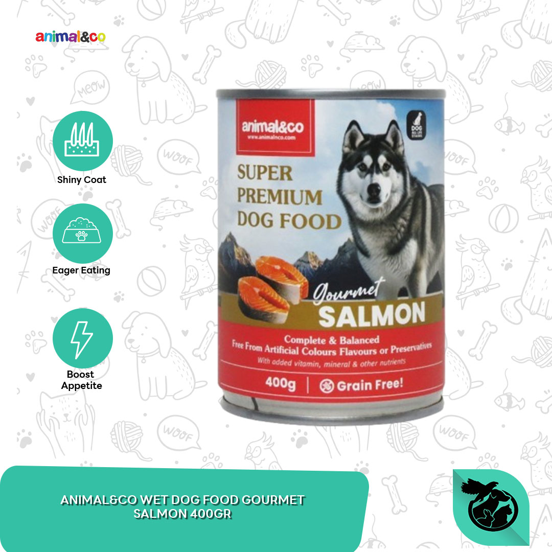 Animal&Co Gourment Wet Dog Food Can Makanan Anjing 400 Gram - Image 3