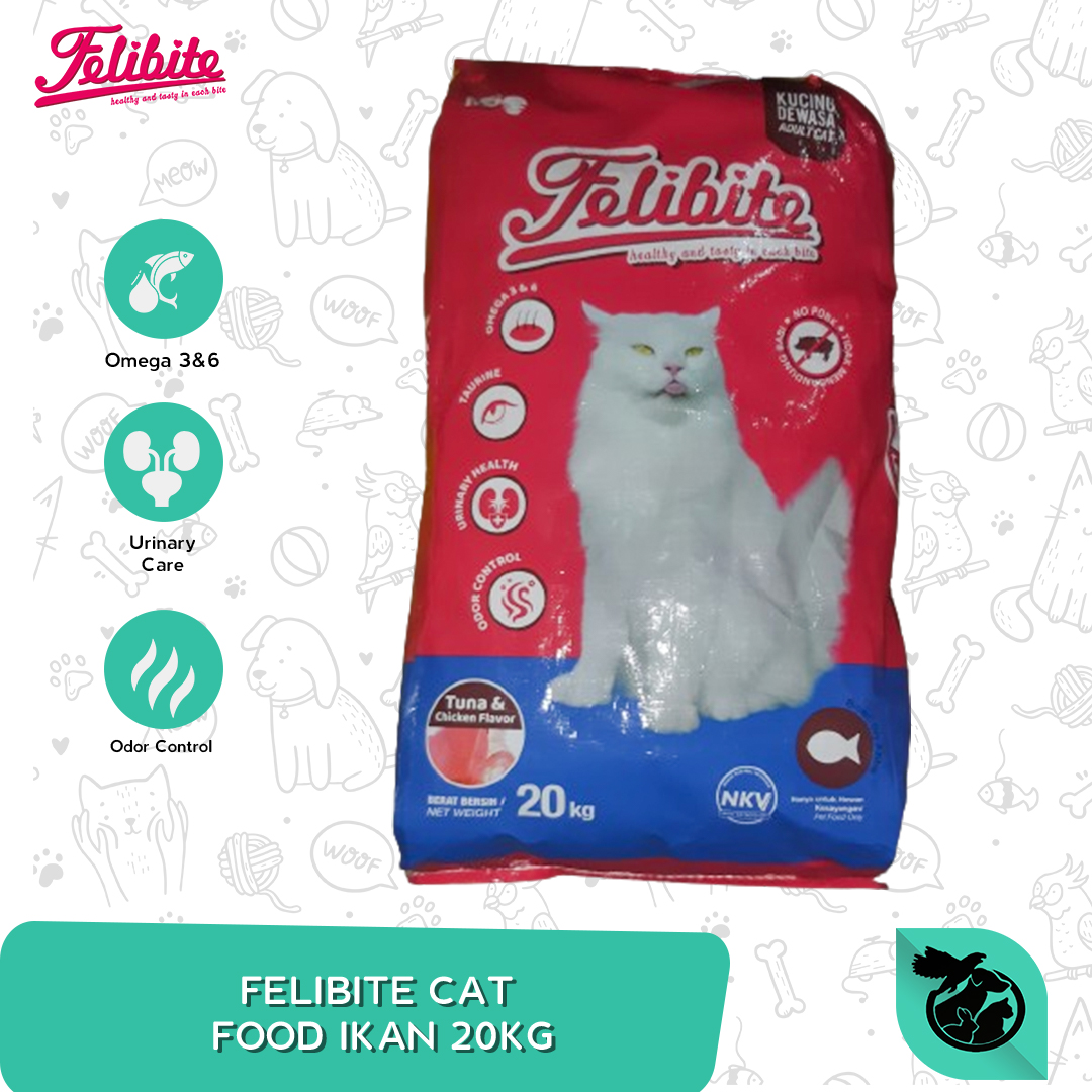 Makanan Kucing Kering Felibite Adult Kitten Dry Cat Food 20 Kg - Image 4
