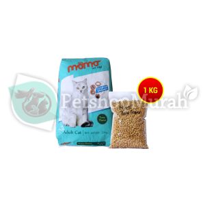 MAKANAN KUCING MOMO CAT FOOD MURAH NON MAXI BOLT FELIBITE WHISKAS 1 KG