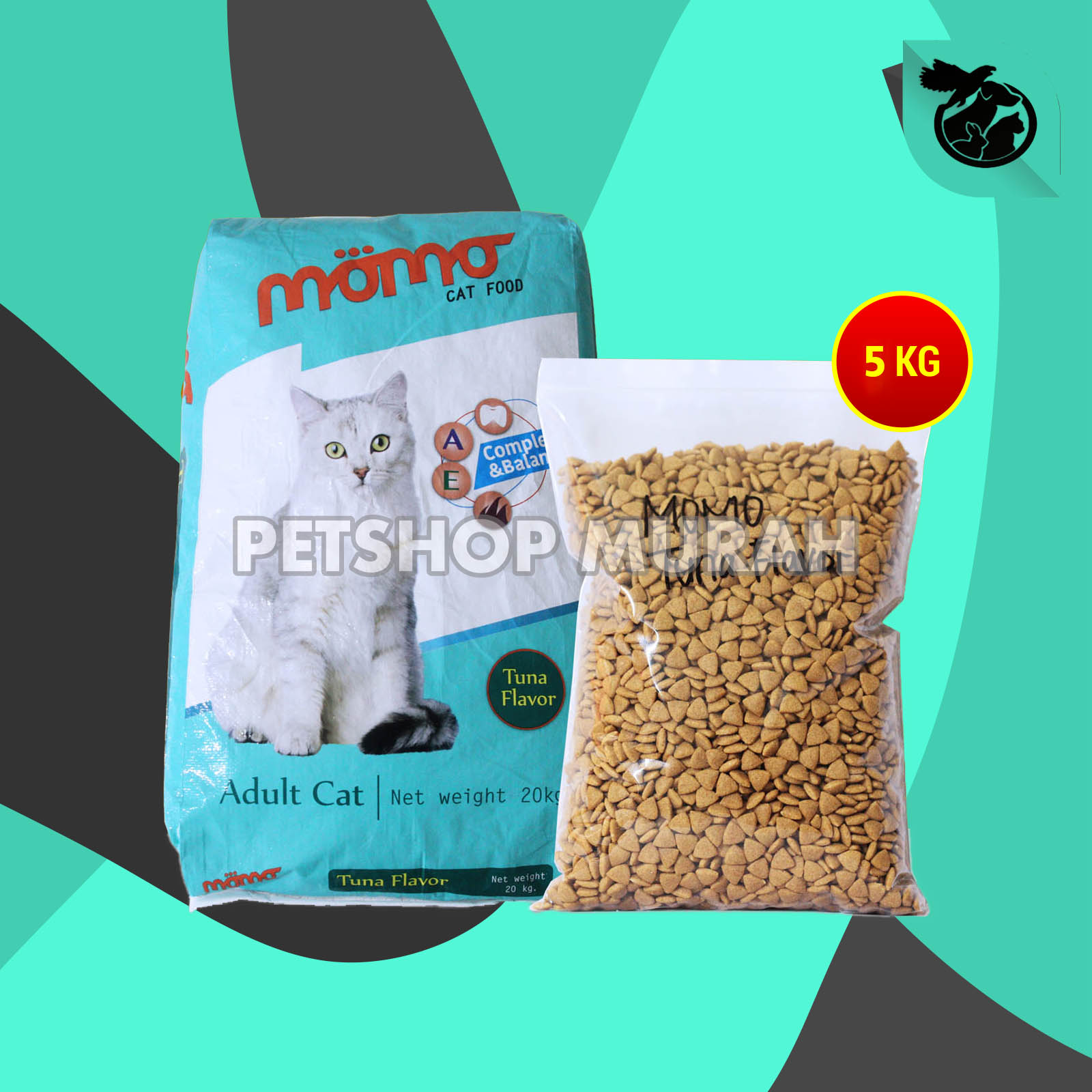 MAKANAN KUCING MOMO CAT FOOD 5 KG