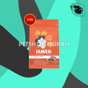 IAMS Makanan Kucing Dewasa Ikan Laut Ocean FIsh 3 KG Murah No Whiskas