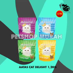 Makanan Kucing Dewasa Aatas Cat Adult Food 1.2 Kg