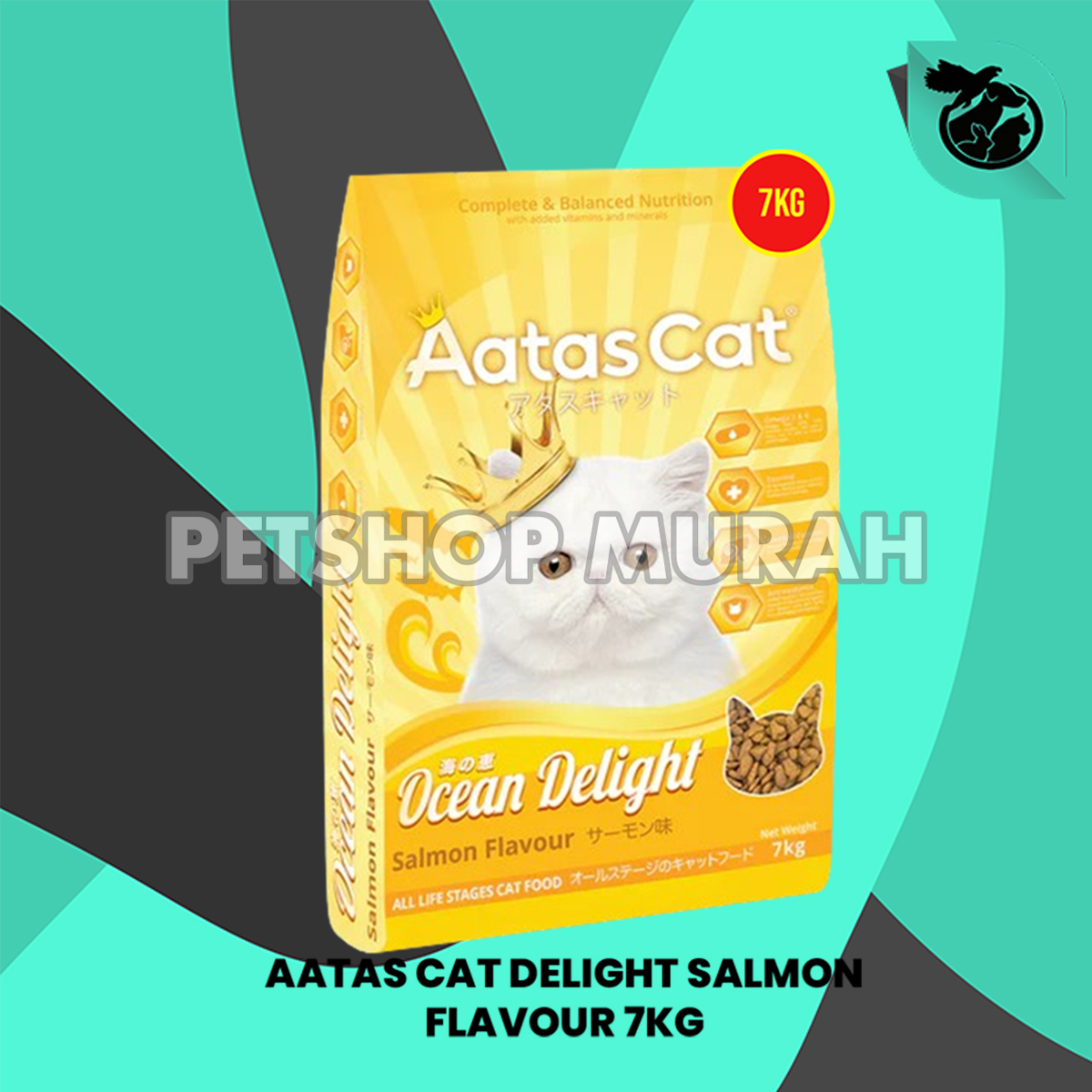 Makanan Kucing Dewasa Aatas Cat Adult Food 7 Kg - Image 2