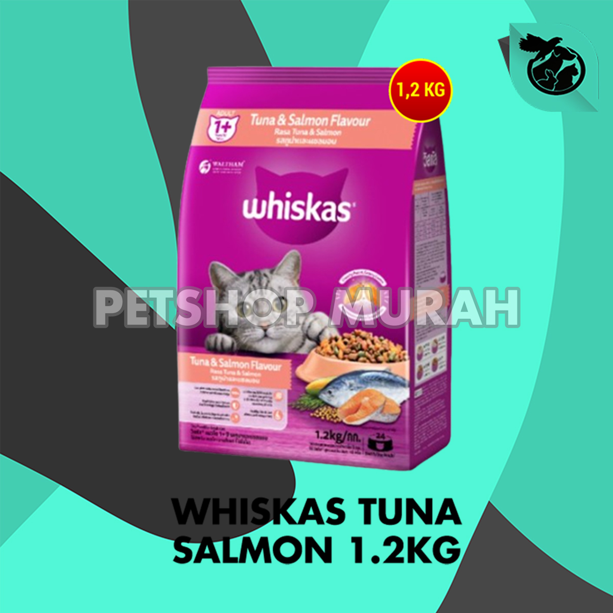 Whiskas Adult & Junior Kitten Dry Cat Food All Variants 1.2kg - Image 3