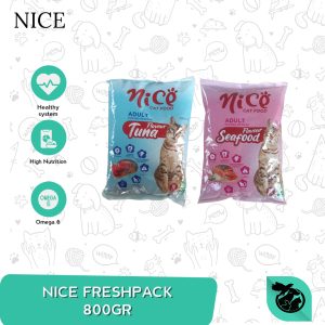 Makanan Kucing Nice Cat Repacking 1 Kg setara Bolt / Maxi Cat
