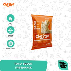 Chester Adult Dry Cat Food Makanan Kucing Dewasa 800gr Repack