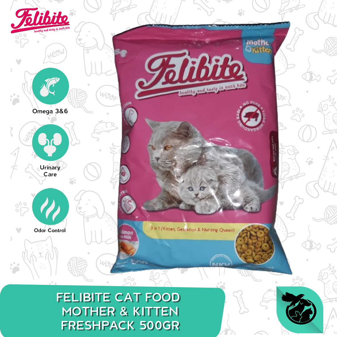 Makanan Kucing Kering Felibite Adult Kitten Dry Cat Food Fresh Pack 500 Gram - Image 2