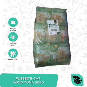 Makanan Kucing Dewasa Pussbite Dry Cat Food Adult 20 Kg