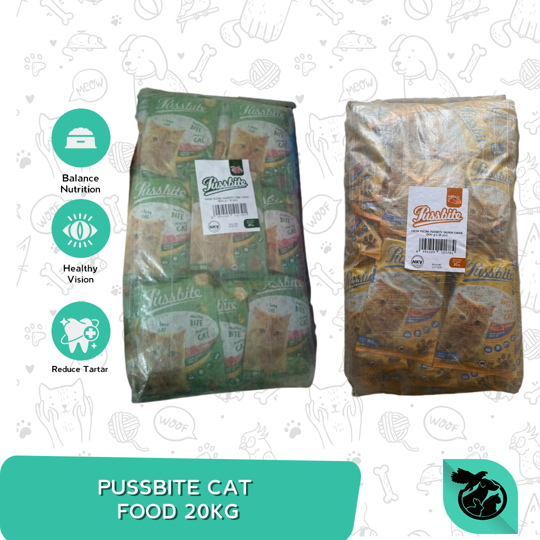 Makanan Kucing Dewasa Pussbite Dry Cat Food Adult 20 Kg - Image 3