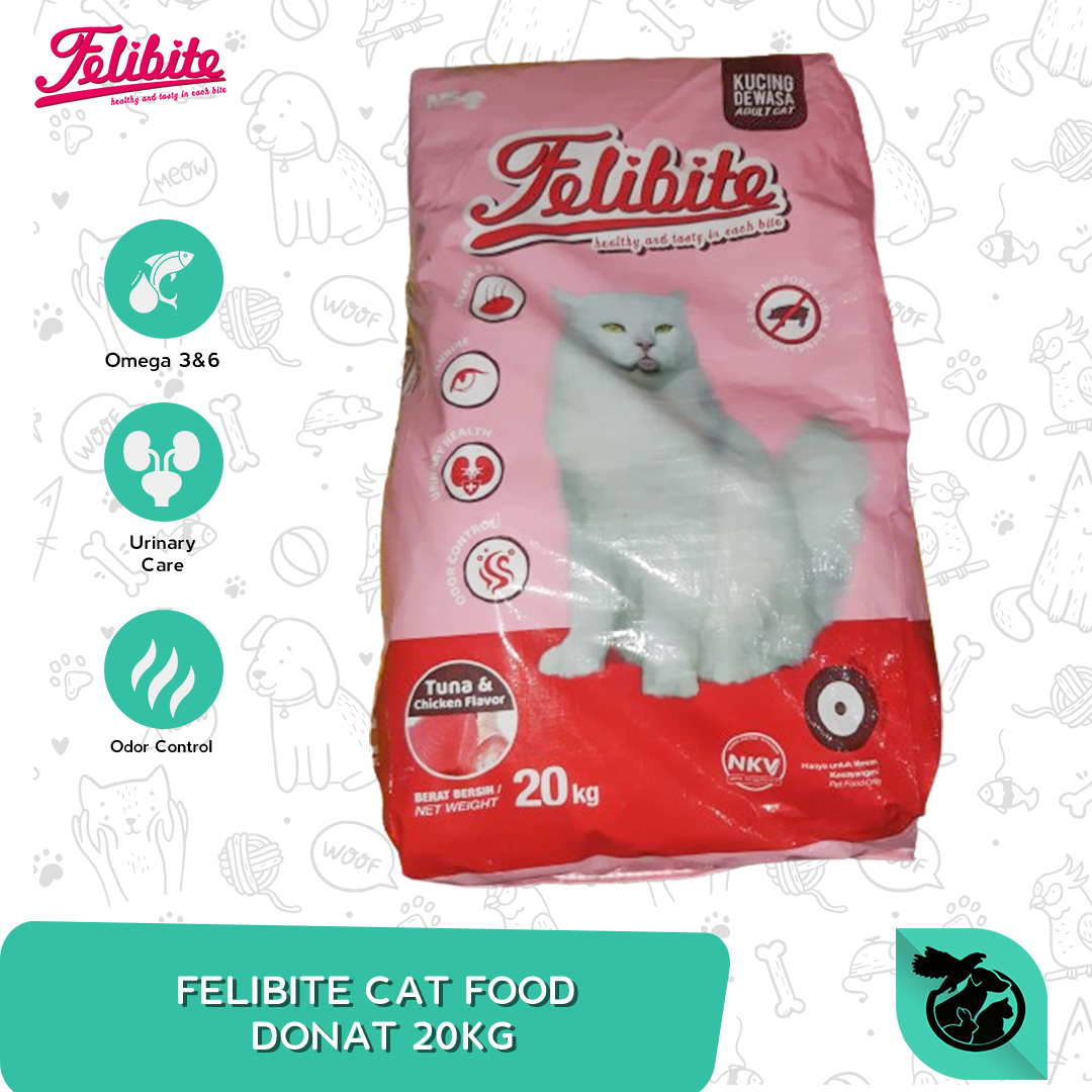 Makanan Kucing Kering Felibite Adult Kitten Dry Cat Food 20 Kg - Image 6