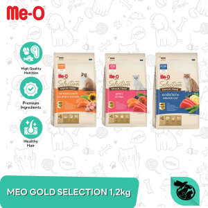 Makanan Kucing Meo Gold Selection Adult Kitten Cat Food 1.2 Kg