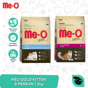 Makanan Kucing Meo Gold Adult Kitten Persian Cat Food 1.2 Kg