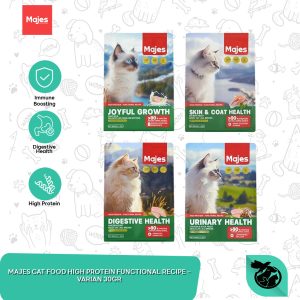 Majes Cat Dry Food High Protein Functional Makanan Kucing 30 Gram