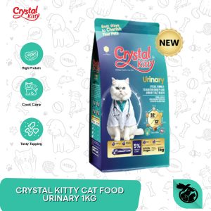 Makanan Kucing Crystal Kitty Urinary Cat Food Fresh Pack 1 Kg
