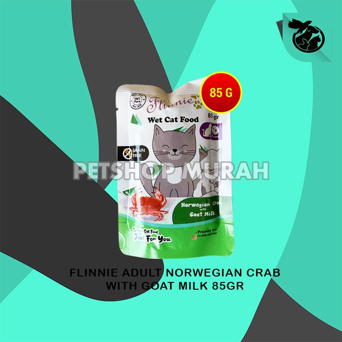 Makanan Kucing Basah Flinnie Wet Food Pouch Sachet 85 Gram - Image 4