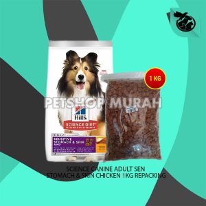 Makanan Anjing Hills Science Diet Adult Sensitive Stomach Skin Chicken