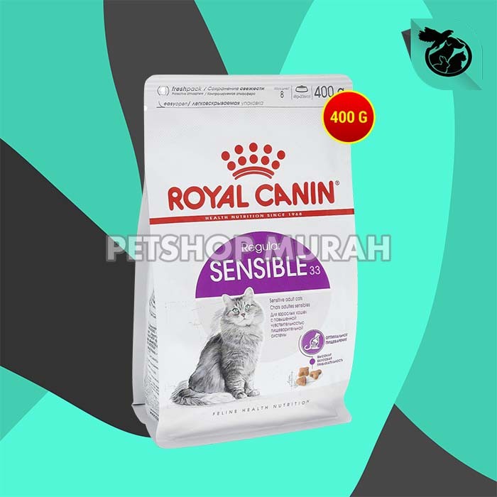 Royal Canin Sensible Adult Dry Cat Food Makanan Kucing Dewasa 400gr - Image 2