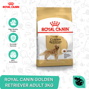 Royal Canin Golden Retriever Adult Dry Dog Food Makanan Anjing Dewasa 3kg