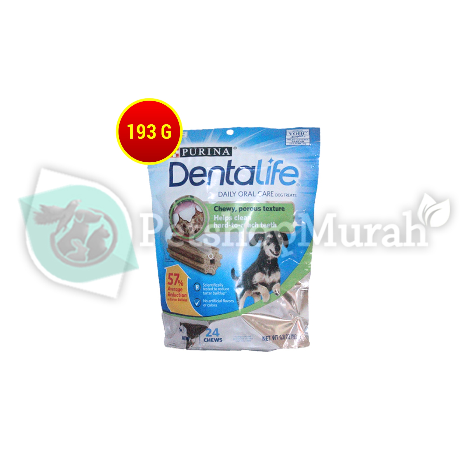 Dentalife Small Medium&Mini Dog Treats Snack Camilan Anjing 198gr